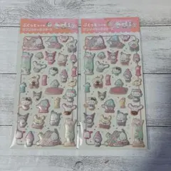 ダイソー ぷくっとシール サンリオキャラクターズ ２枚セット
