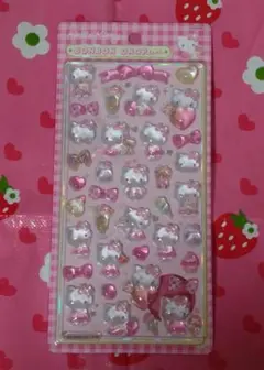 ボンボンドロップシール ハローキティ ピンク
