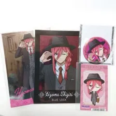ブルーロック 千切豹馬 英国紳士 缶バッジ ポストカード 特典