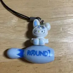 ROUND1 ハローキティ　ボーリングピンストラップ