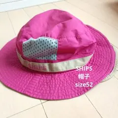 SHIPS キッズ 帽子 ピンク 52cmのサムネイル