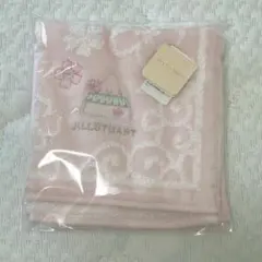 【新品未使用】JILLSTUART ジルスチュアート　タオルハンカチ ピンク