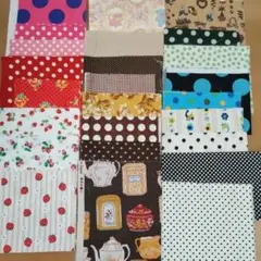 518.綿パッチワークハギレ50枚組