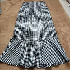 お値下げ！ギンガムチェック フレアスカート