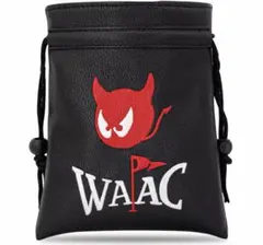 WAACゴルフ ボール ポーチ ピンク - メルカリ