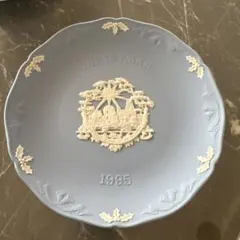 【美品】ウェッジウッド ジャスパー クリスマスプレート 1995年 飾り皿のサムネイル