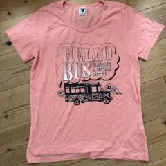 RODEO C.S. 半袖Tシャツ オレンジ バスプリント サイズ2のサムネイル