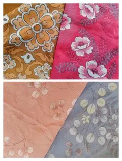 和柄 生地 4枚セット