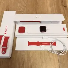 Apple Watch series7 41mm Red Aluminum