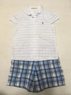 【値下げ中‼️】(美品)familiar 女児上下セットです