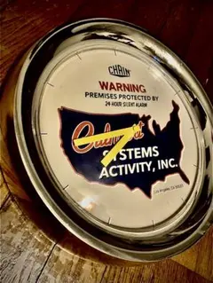 Chain 掛時計 アメリカ合衆国地図デザイン