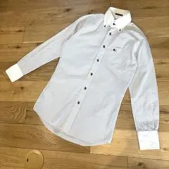 BURBERRY BLACK LABEL★オシャレなストライプ柄シャツ★38