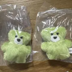 【新品・未開封】mojojojo ビーズチェーン付きフェイスマスコット　くま