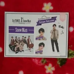 SnowMan 深澤辰哉 ステッカーセット