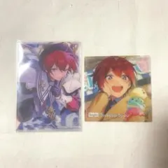 朱桜司　クリアカードコレクションガム4 スクエアクリアカード　あんスタ