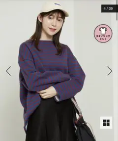 フリースプルオーバー