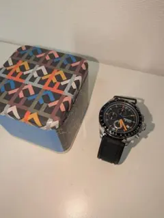 FOSSIL クロノグラフ 腕時計 本体　※缶ケース付きのサムネイル