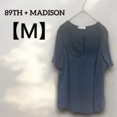 【✨未使用✨】89TH + MADISON 【Ｍ】ネイビー 半袖チュニック