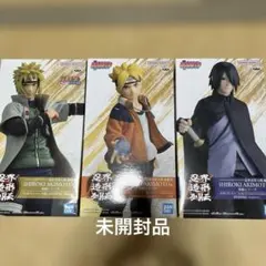 NARUTO 忍界造形列伝 フィギュア 3体セット - メルカリ