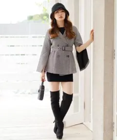 《訳あり》《LIP SERVISE》テーラードジャケット(ベルト付き)Sサイズ