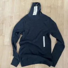 【新品】無印良品　タートルネック洗えるセーター