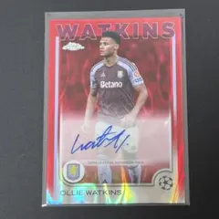 Topps Chrome UCC Ollie Watkins auto 1/5