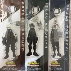 ヒロアカ　ワールドヒーローズミッション　映画　モチーフ付きアクリルキーホルダー