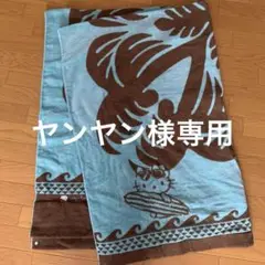キャシーマム × ハローキティハワイアンキルト柄 ココナッツブルー