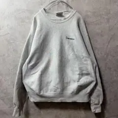 Lee 90s USA製 XL リバース型 スウェット メリルリンチ 企業物 灰