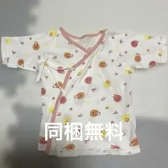 同梱無料　豚柄　赤ちゃん　短肌着　60サイズ　新生児