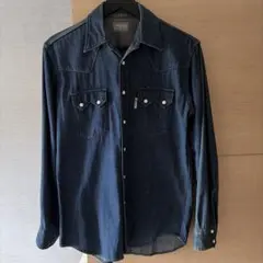 廃盤品/BLUE BLUE ウエスタンデニムシャツ /サイズ1