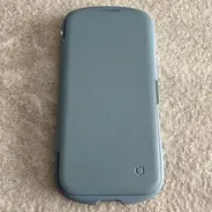 iFace iPhone13/14/15 対応 手帳型ケース　ブルー