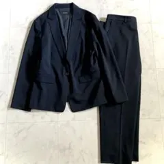 美品 アンタイトル 23AW ウール混 ストレッチ セットアップ パンツ ２L