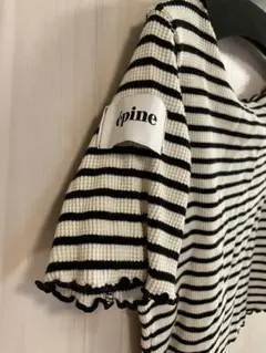 epine ボーダーオフショルトップスのサムネイル