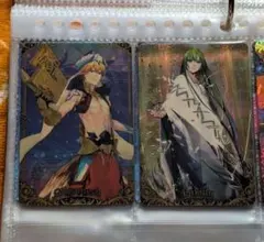 Fate/GrandOrder ウエハースカード ギルガメッシュ エルキドゥ