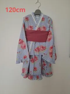 キャサリンコテージ 甚平 4点セット 120cm フリル レース