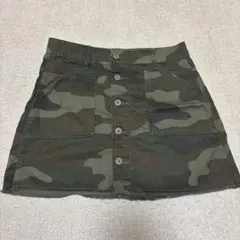 迷彩柄タイトスカート