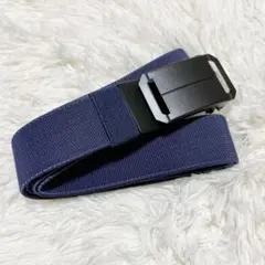 伸縮ベルト メンズ 穴なし 無段階調節 ナイロン ストレッチ カジュアル 作業