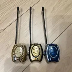 ミニチュア トランシーバー 3個セット カプセルトイ