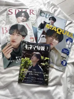 佐藤健 表紙 雑誌 5冊セット BAILA SPUR MAQUIA他