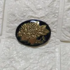 ブローチ　ヴィンテージ　ビンテージ　七宝焼？