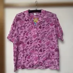 ディズニー　ピクサー　ズートピア　ニック　アロハシャツ　シャツ　なりきり　L L