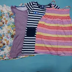 ワンピースまとめ売り110 ユニクロワンピース　チャンピオン110 夏服　UT