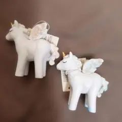 新品　未使用　ユニコーン　置物　夢カワ　可愛い