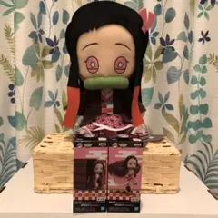 鬼滅の刃 WCF ワーコレ ねずこ ４5 竈門 ねずこ bigぬいぐるみ