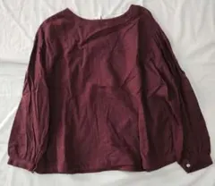 長袖ブラウス レディース綿