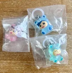 クレヨンしんちゃん めじるしアクセサリー みんなでくまパジャマ セット