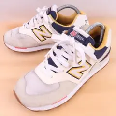 New Balance 574 スニーカーグレー白US7/25.0cm a639のサムネイル