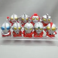 ウルトラマン　レトロ　指人形　９個まとめ売り