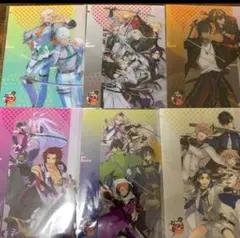 セブンイレブン限定 刀剣乱舞クリアファイル6枚セット販売